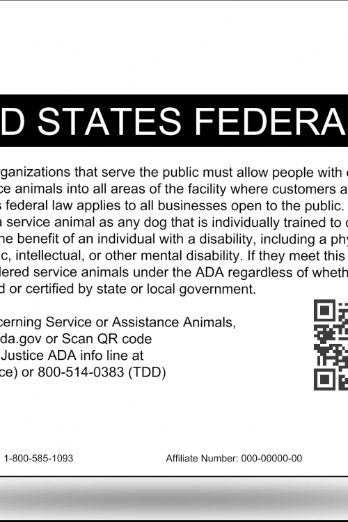service dog id card template free download service dog id card template free download