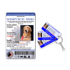Service Dog With Key Tag